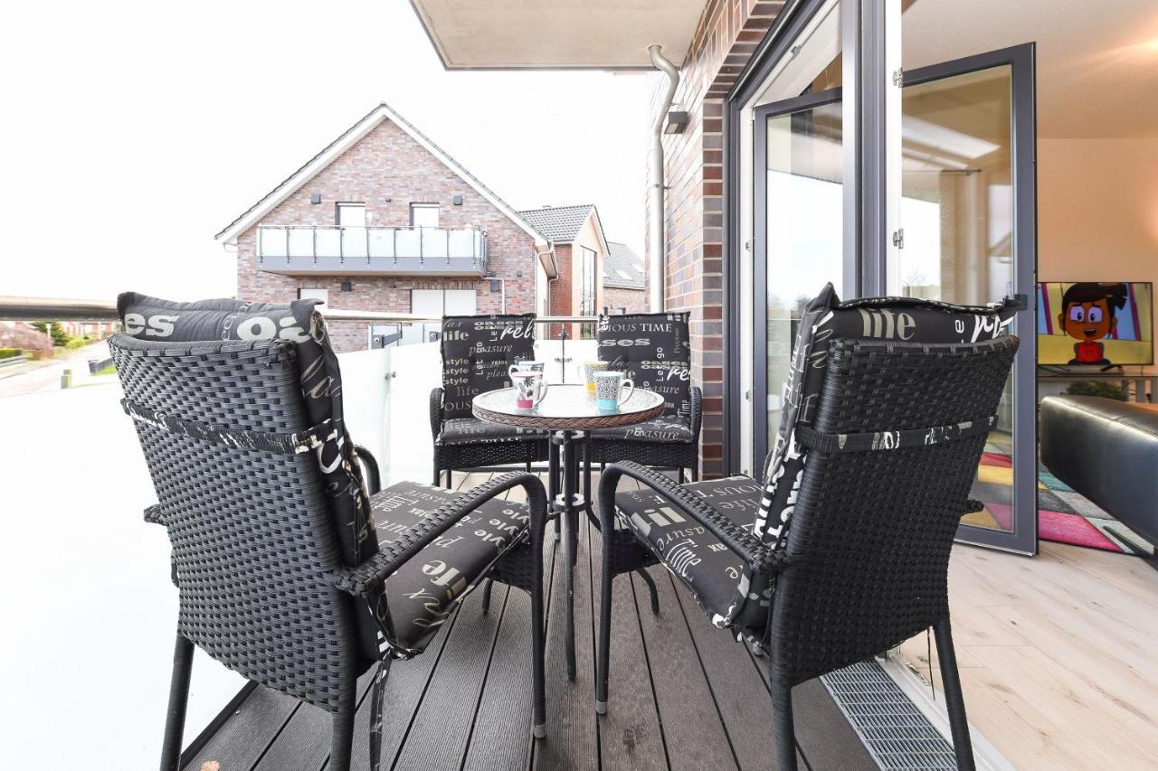 Ferienwohnung Strandloper Esens Exterior foto
